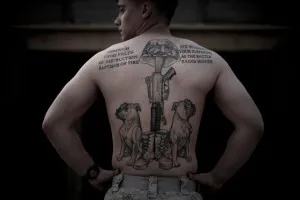 Татуировки кучета (стойност, скици, снимки), tattoofotos