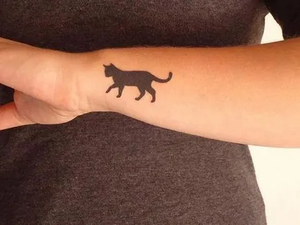 Cat татуировка за жени 100-те най-красивите опции в снимката (по желание) Cat татуировка за жени 100-те най-красивите възможности за снимка