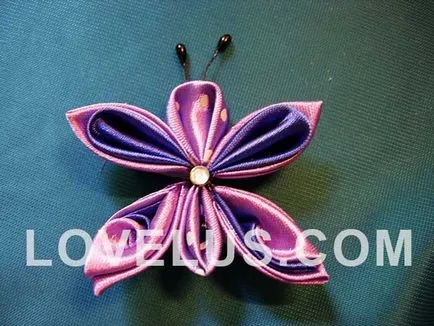 kanzashi техника за начинаещи стъпка по стъпка снимка, на жените истории от живота