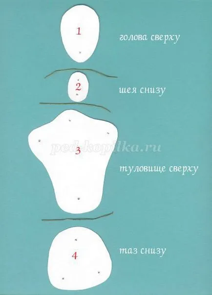 Учебник фигура на мъж, със собствените си ръце