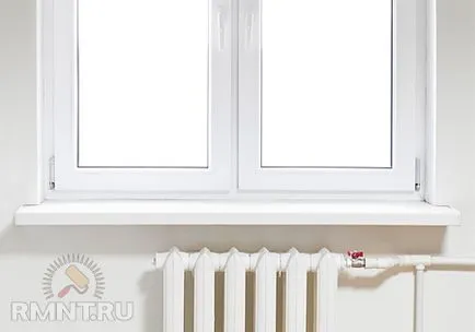Инсталиране на перваза на прозореца в дома