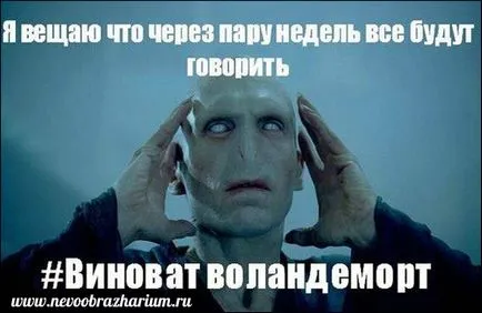 Виновни Лорд Волдемор!