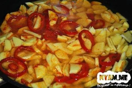 Вкусни задушени картофи с кюфтета (рецепти със снимка) на