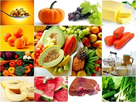 Витамин А, и в кои продукти съдържат ретинол