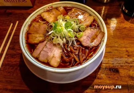 Японски Ramen супа - класически снимки на рецепти (японски) Японски Ramen супа - класически снимки на рецепти