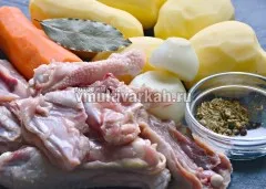 Печено пиле с картофи в multivarka рецепта с стъпка по стъпка снимки, подготвя да multivarka