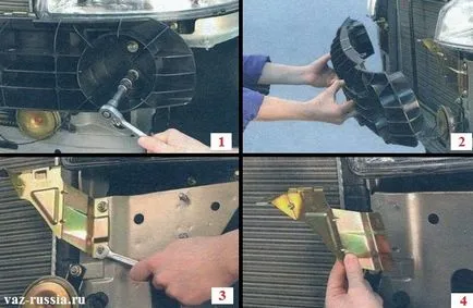 Подмяна на предна броня на Калина