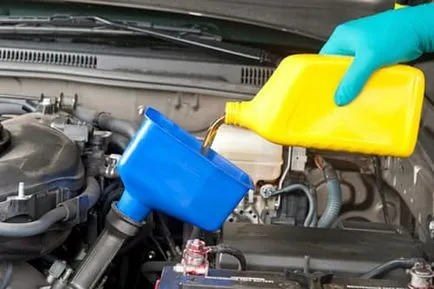 Смяна на маслото в Daewoo Nexia, последователност от действия