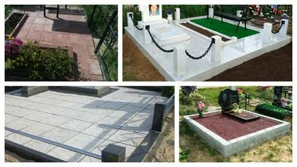 Как да украсят гробове в гробищата