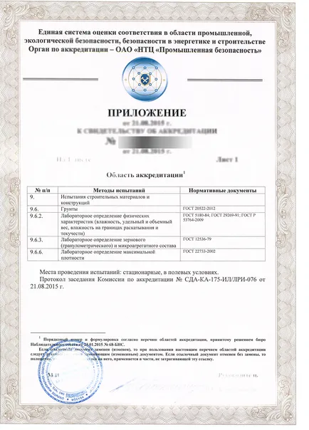 Тестване на лаборатории, акредитирани към
