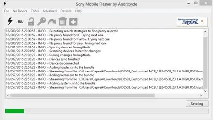 Как да използвате flashtool
