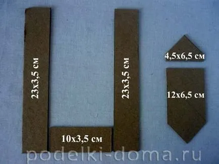 Направете рамка от картон с ръцете си