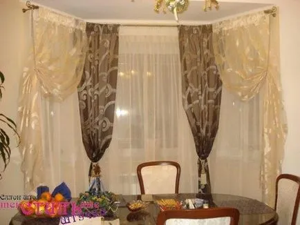 Украси за завеси с ръце