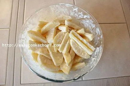 Картофи с майонеза сирене фурна