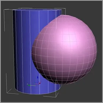 операции 3D макс булеви