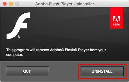 Adobe Flash Player как да се премахне изцяло допълнение