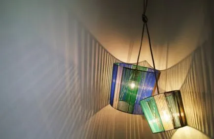 Лампа сянка с ръцете си
