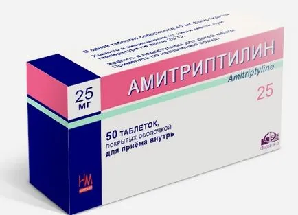 Амитриптилин като вземане, противопоказания, странични ефекти