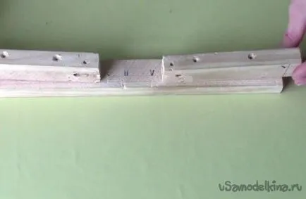 Блок лък с ръцете си