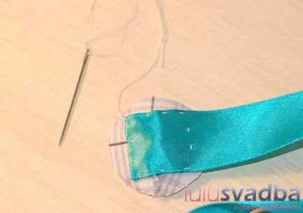 Булчински букет с техните ръце стъпки от изкуствени цветя Майсторски оригинален букет