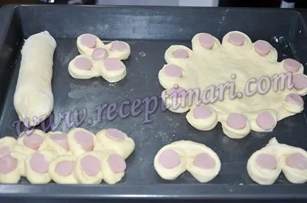 Кифли с различни форми (ролки) Кифли с различна форма