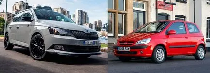 Какъв по-добър Skoda Fabia и Hyundai Getz малък сравнение кола