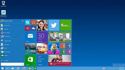 Какво е новото в Windows 10, модерен Петербург