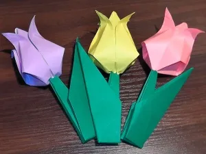 Цветя направени от хартия с ръцете си (модели верига) (оръжие) Цветя направени от хартия с ръцете си (интегралните схеми)