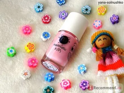 Детски лак за нокти, на водна основа nailmatic деца - «✿ най-доброто за нокти маникюр първи ✿»,