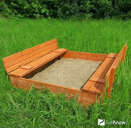 Playground структура в страната със собствените си ръце