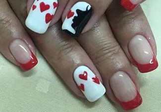 Nails Design 2017 снимка модерни идеи яке с модел