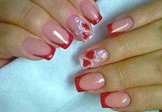 Nails Design 2017 снимка модерни идеи яке с модел