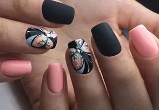 Nails Design 2017 снимка модерни идеи яке с модел