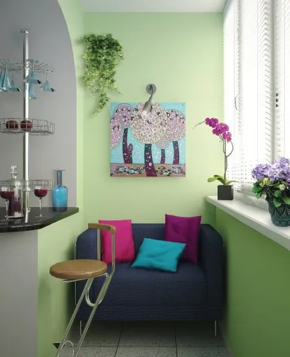 Кухня дизайн с тераса 45 снимки на интериора