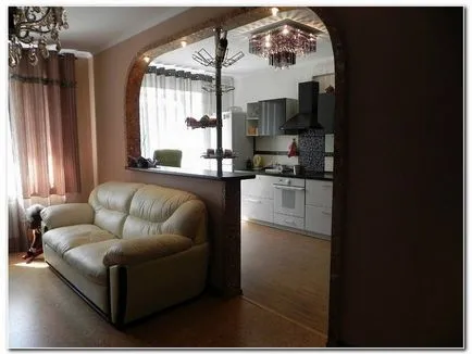 Кухня дизайн с хол, дизайн съвети (снимка), кухня дизайн, интериорен дизайн, ремонт, снимки