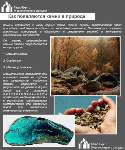 Wild камък фасада - видове, характеристики, монтаж свои ръце