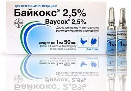 Baykoks инструкции за употреба на пилетата и възрастни птици