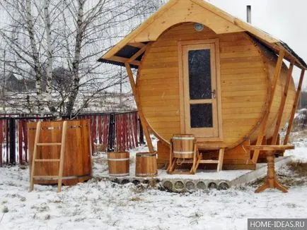 Баня в страната със собствените си ръце