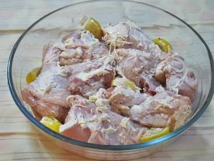 Барбекю пиле рецепта е мариновано пиле