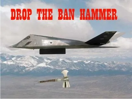 Banhammerom, Netlore iichan, banhammer, забрана, banhammerom, имиджборд, умереност