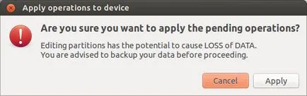 Форматирането флаш устройство в Linux, losst