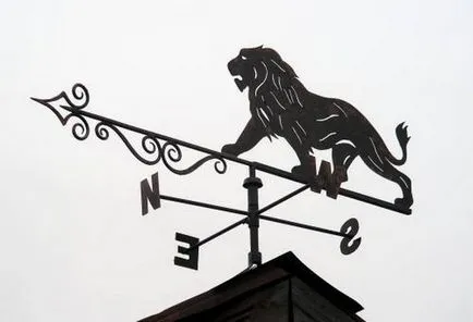 Ветропоказател с ръцете си