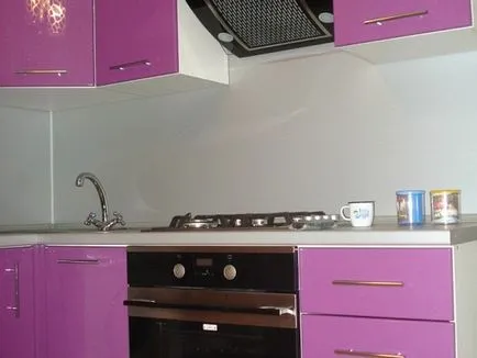 Purple кухня дизайн, комбинация от цветове (70 недвижими снимка), кухня дизайн, интериорен дизайн, ремонт, снимки