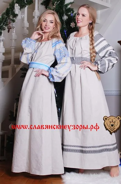 Историята на руските дрехи