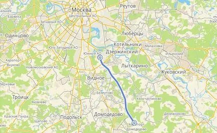 Как да стигнем от Домодедово до метрото