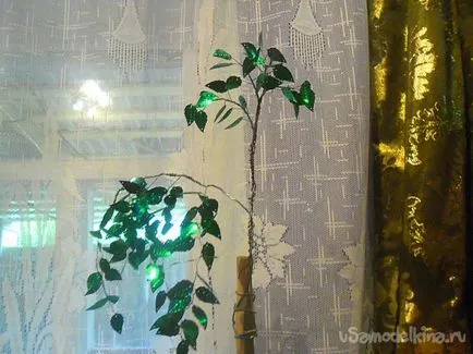 Birch на пайети с ръцете си