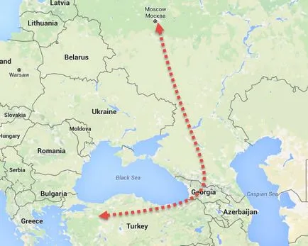 Как да стигнем до Турция без самолети