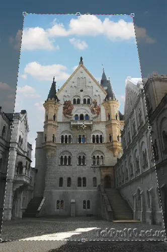 Как да се определи перспективата в Photoshop (Clone Stamp Stamp) Как да се определи перспективата в Photoshop