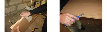 Как да лепило ръба на от частици като у дома си, да направи себе си мебели