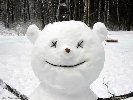 Как да извайвам фигури сняг